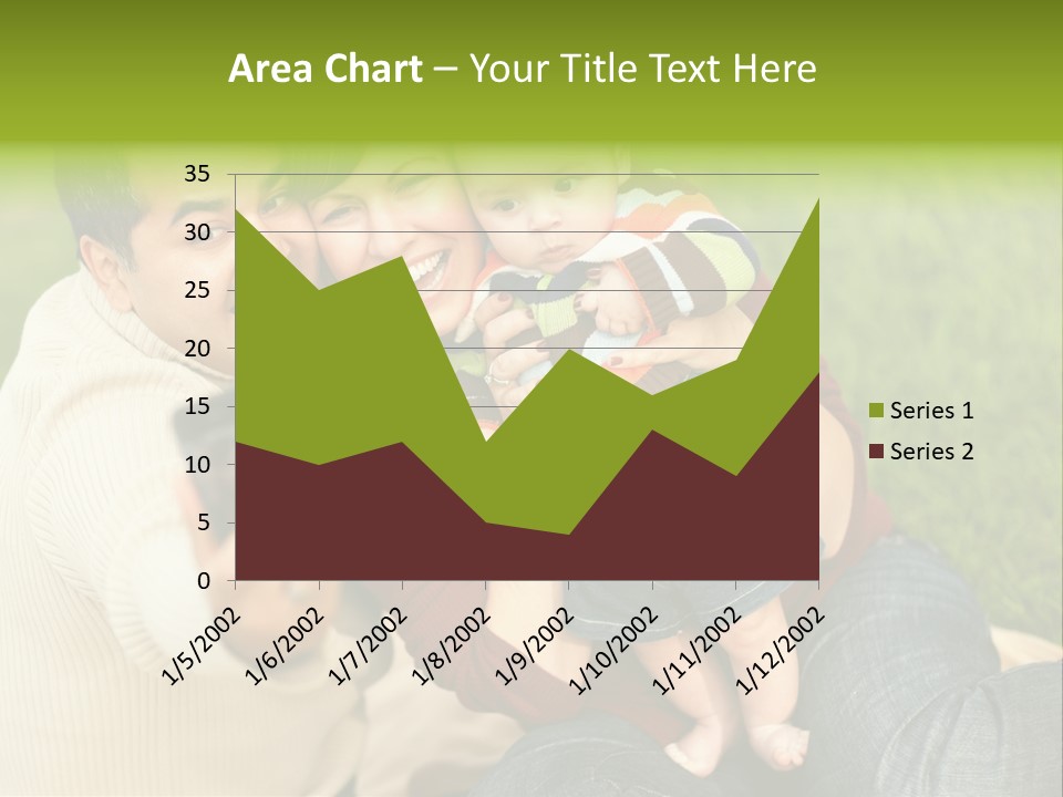Casual Picture Happiness PowerPoint Template