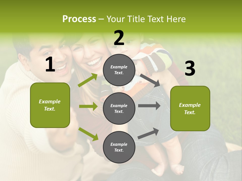 Casual Picture Happiness PowerPoint Template