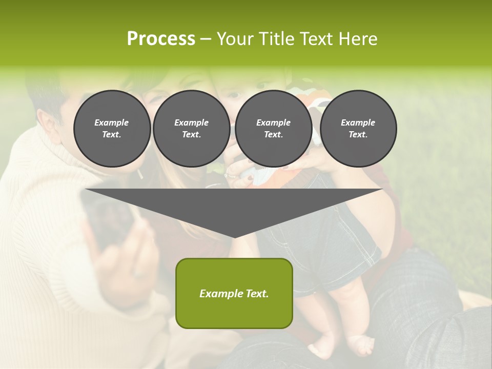 Casual Picture Happiness PowerPoint Template