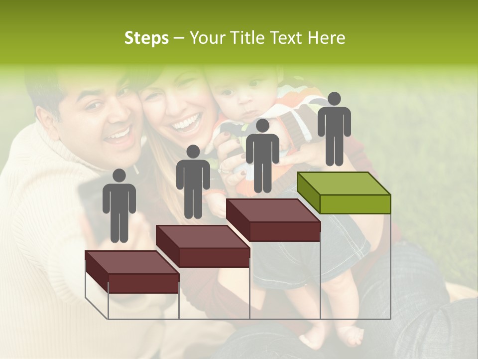 Casual Picture Happiness PowerPoint Template