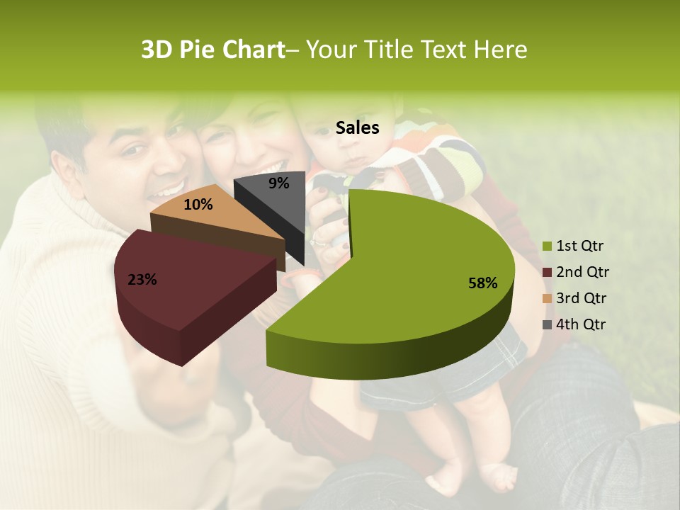 Casual Picture Happiness PowerPoint Template