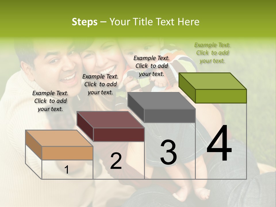 Casual Picture Happiness PowerPoint Template