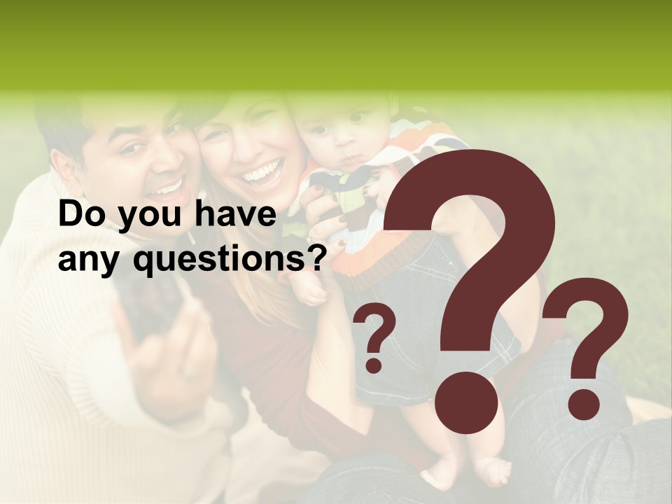 Casual Picture Happiness PowerPoint Template