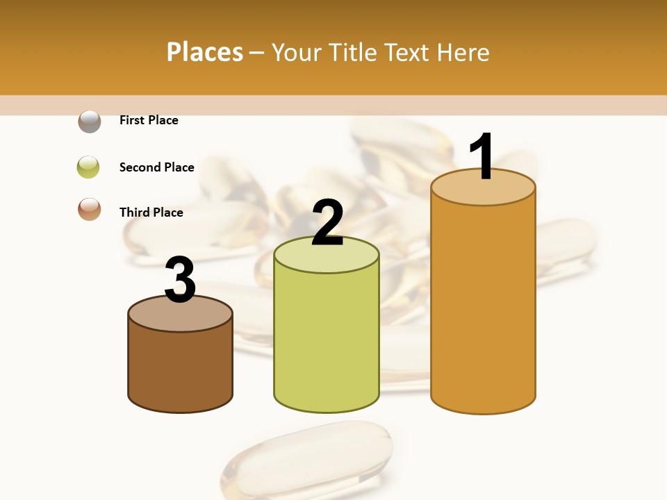 Gelatin Eating White PowerPoint Template