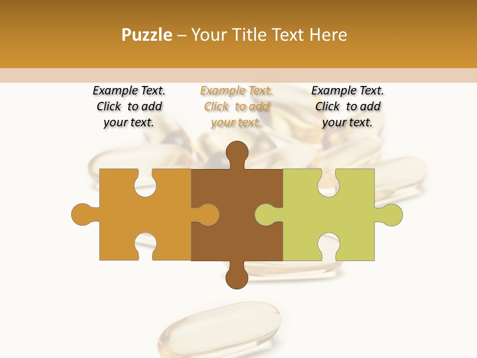 Gelatin Eating White PowerPoint Template