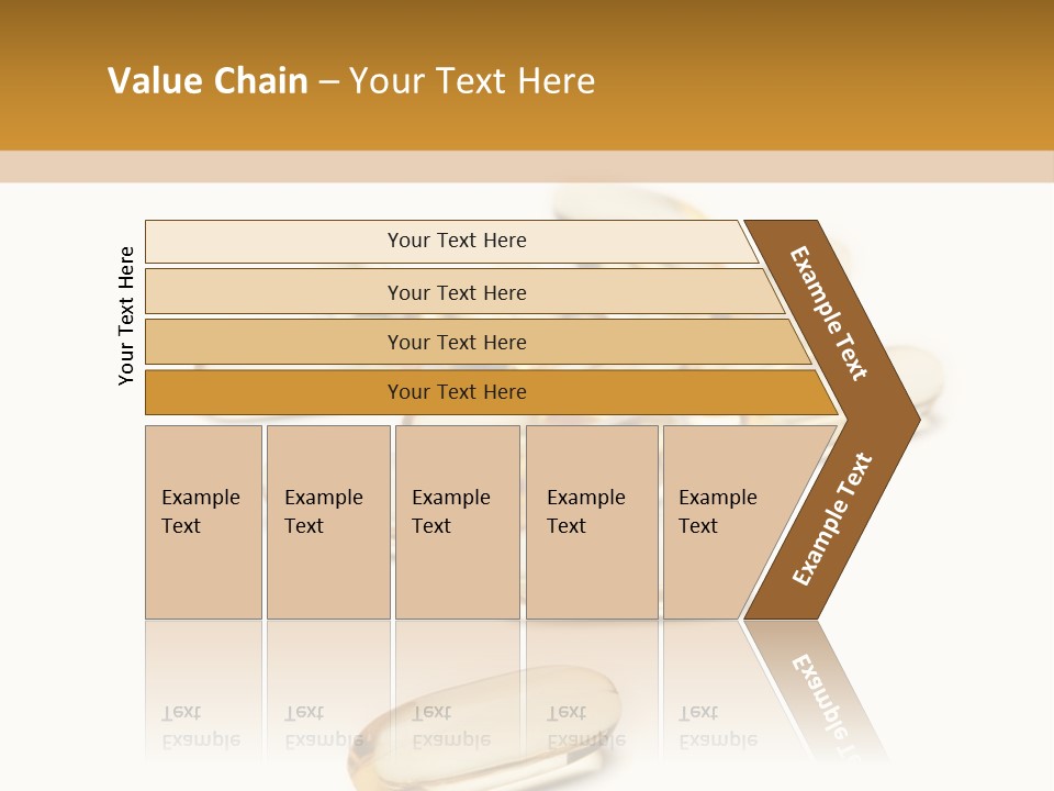 Gelatin Eating White PowerPoint Template