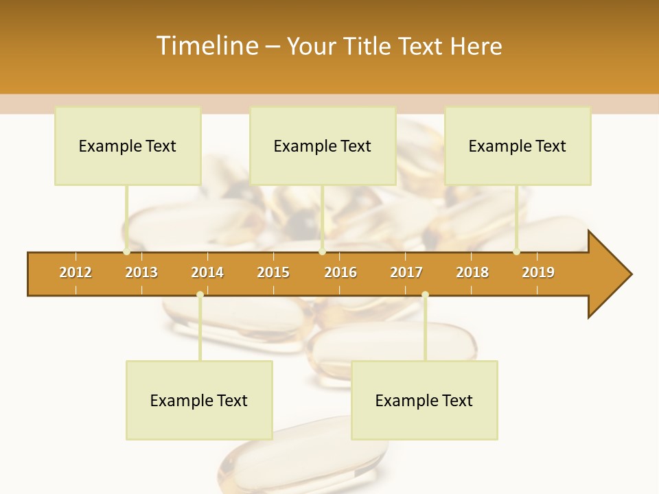 Gelatin Eating White PowerPoint Template