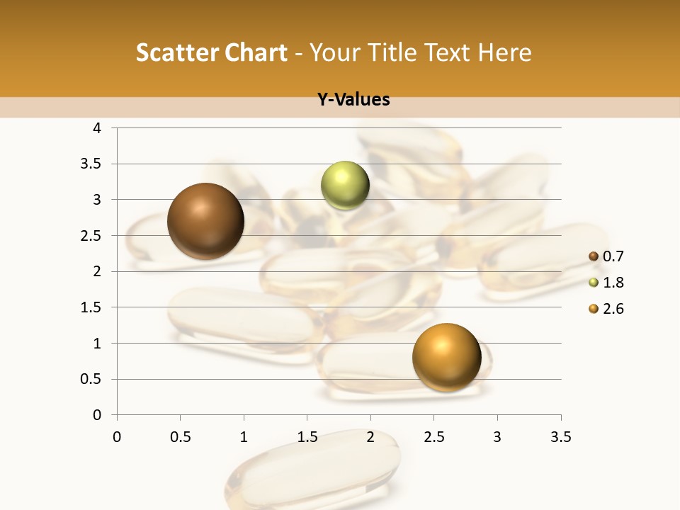 Gelatin Eating White PowerPoint Template