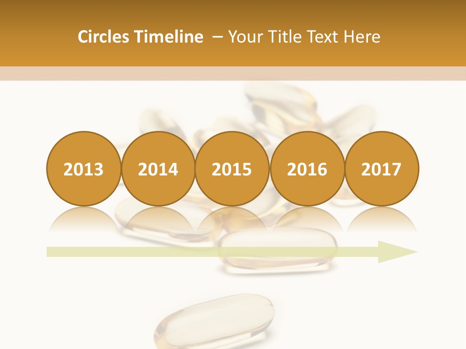 Gelatin Eating White PowerPoint Template