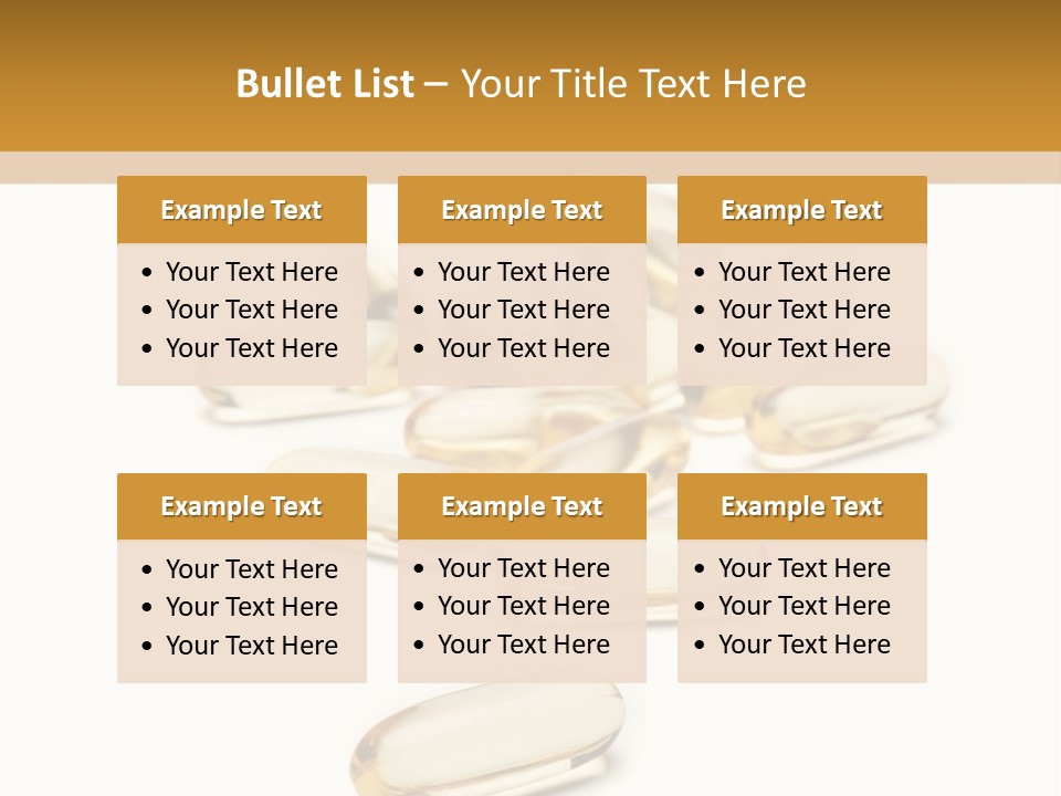 Gelatin Eating White PowerPoint Template
