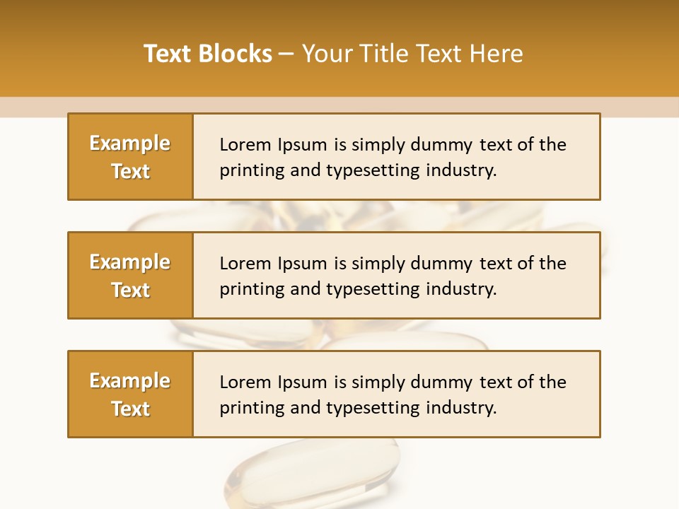 Gelatin Eating White PowerPoint Template