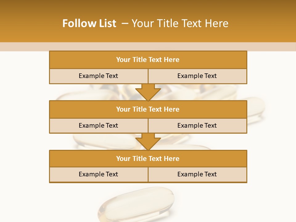 Gelatin Eating White PowerPoint Template
