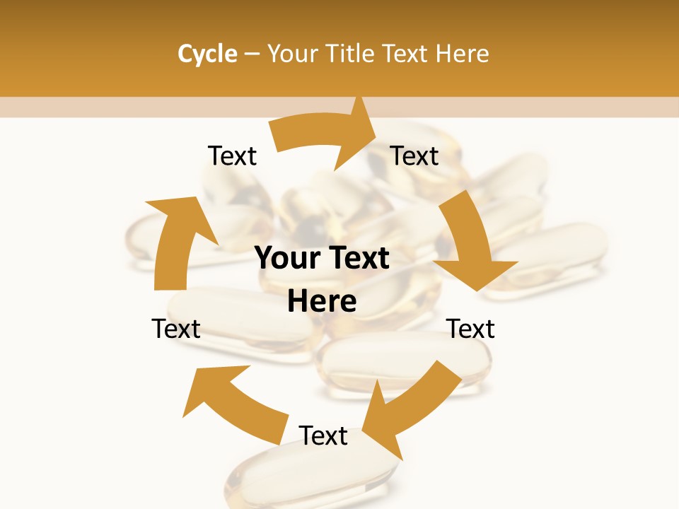 Gelatin Eating White PowerPoint Template