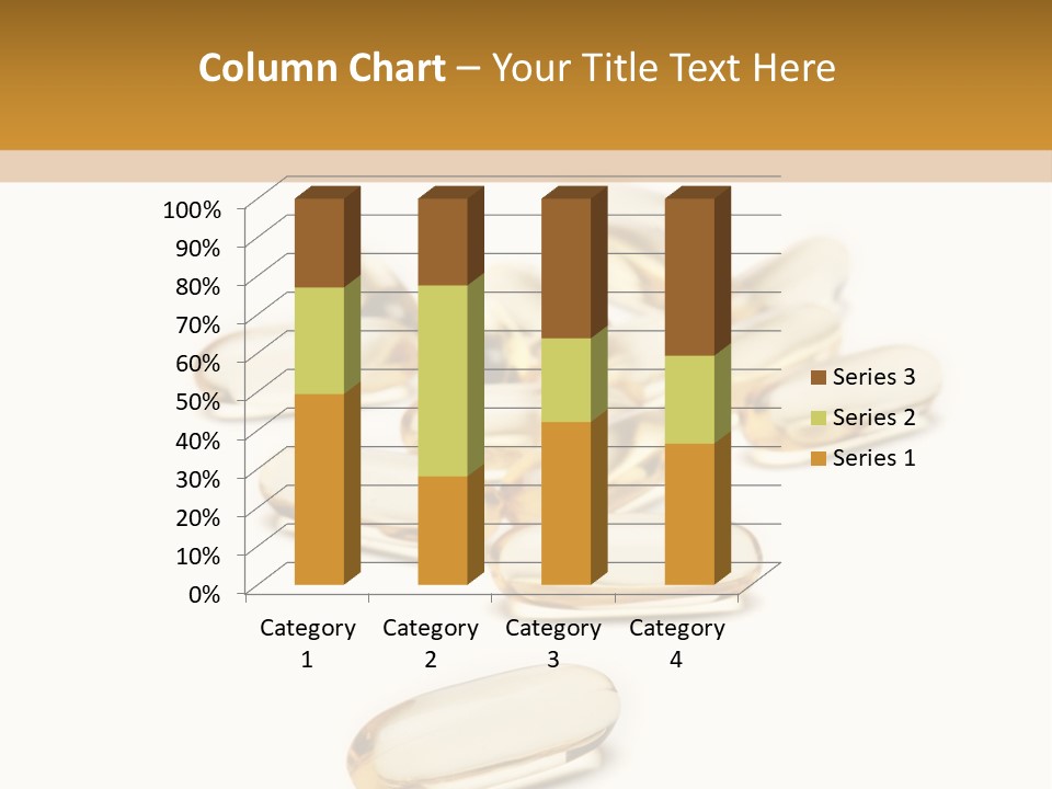 Gelatin Eating White PowerPoint Template