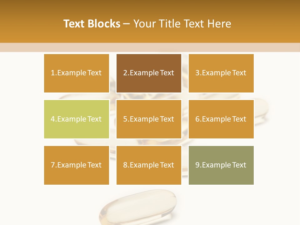 Gelatin Eating White PowerPoint Template