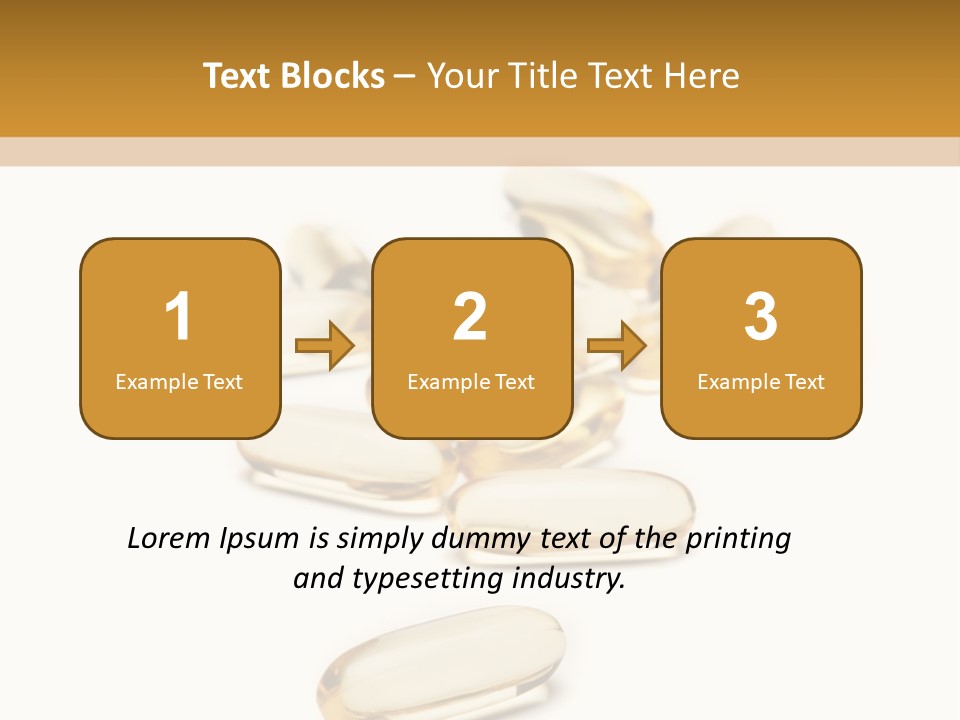 Gelatin Eating White PowerPoint Template