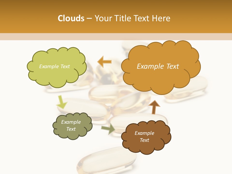Gelatin Eating White PowerPoint Template
