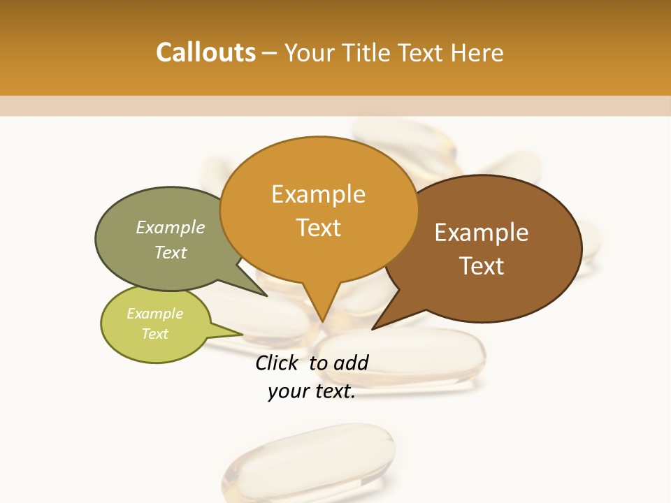 Gelatin Eating White PowerPoint Template