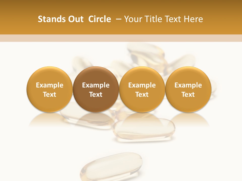 Gelatin Eating White PowerPoint Template