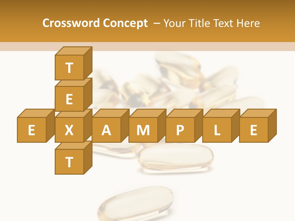 Gelatin Eating White PowerPoint Template