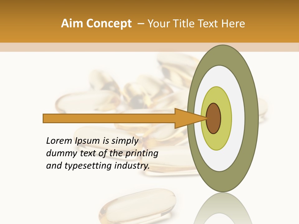 Gelatin Eating White PowerPoint Template