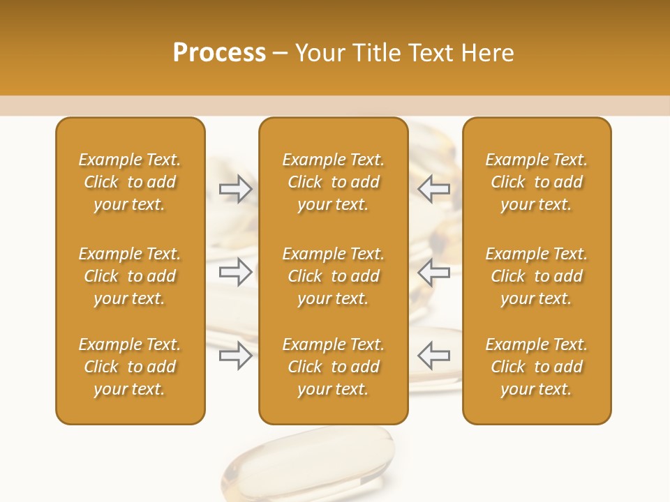 Gelatin Eating White PowerPoint Template