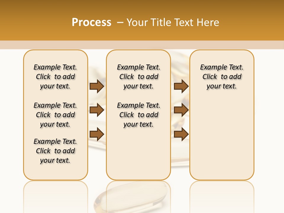 Gelatin Eating White PowerPoint Template