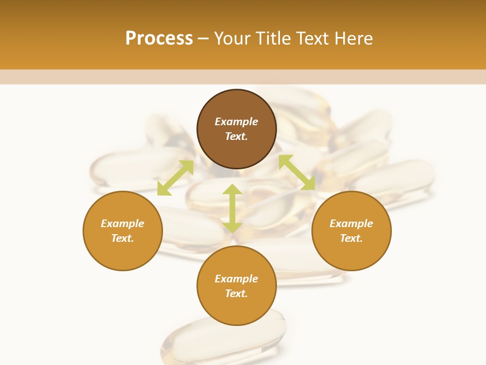 Gelatin Eating White PowerPoint Template