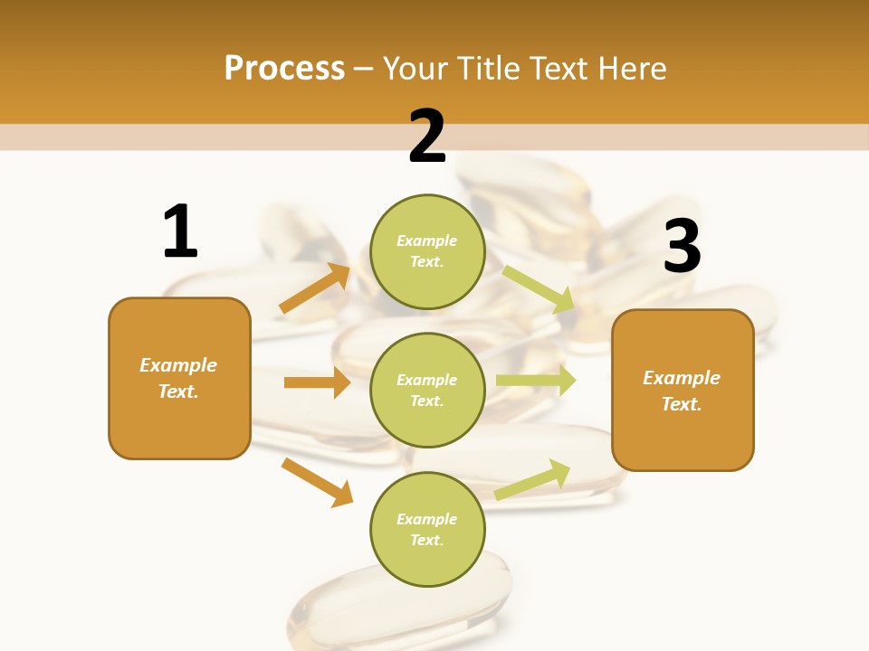 Gelatin Eating White PowerPoint Template
