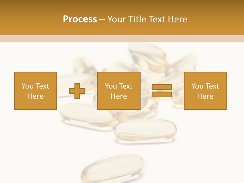 Gelatin Eating White PowerPoint Template