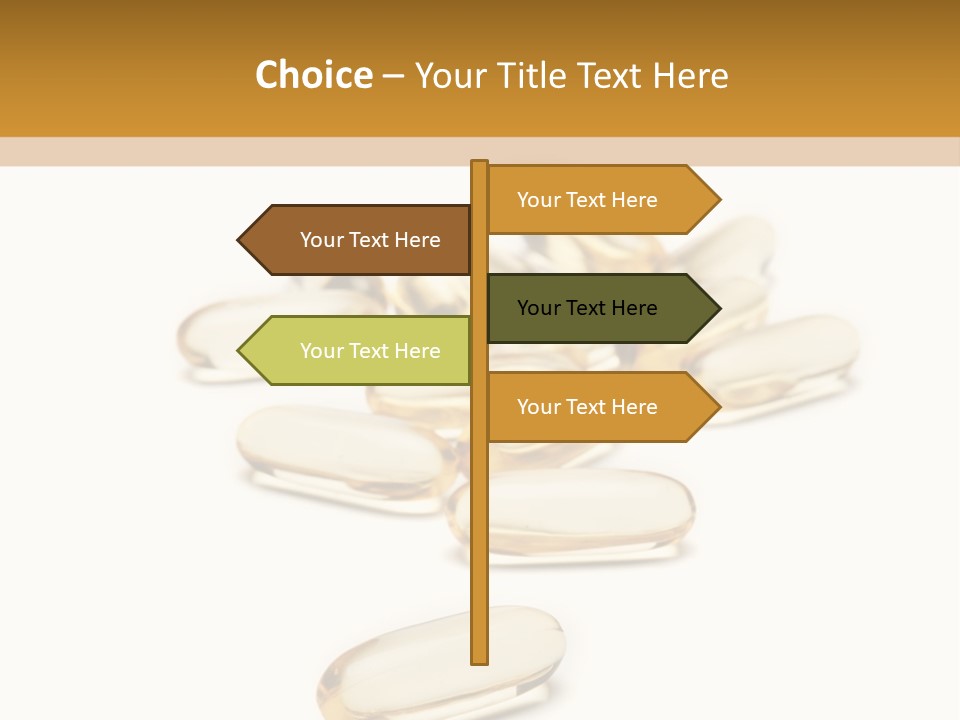 Gelatin Eating White PowerPoint Template