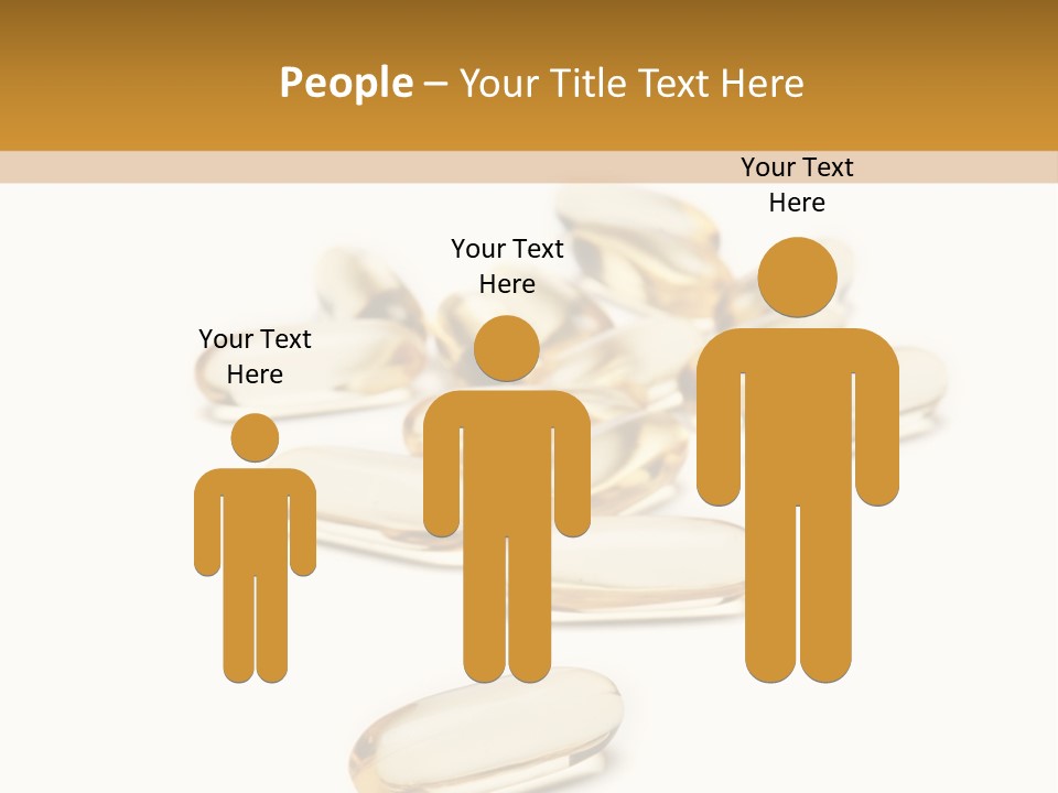 Gelatin Eating White PowerPoint Template