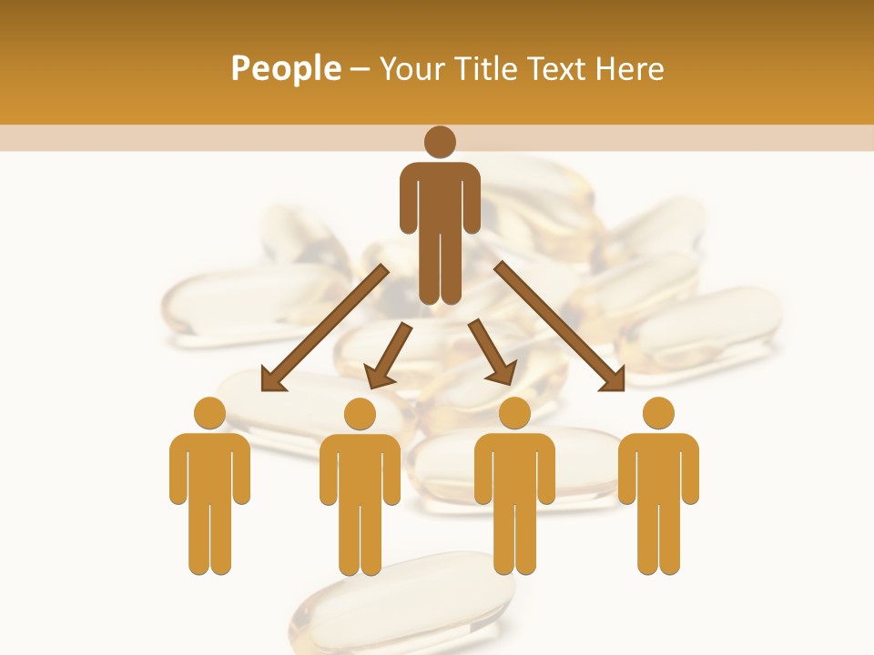 Gelatin Eating White PowerPoint Template