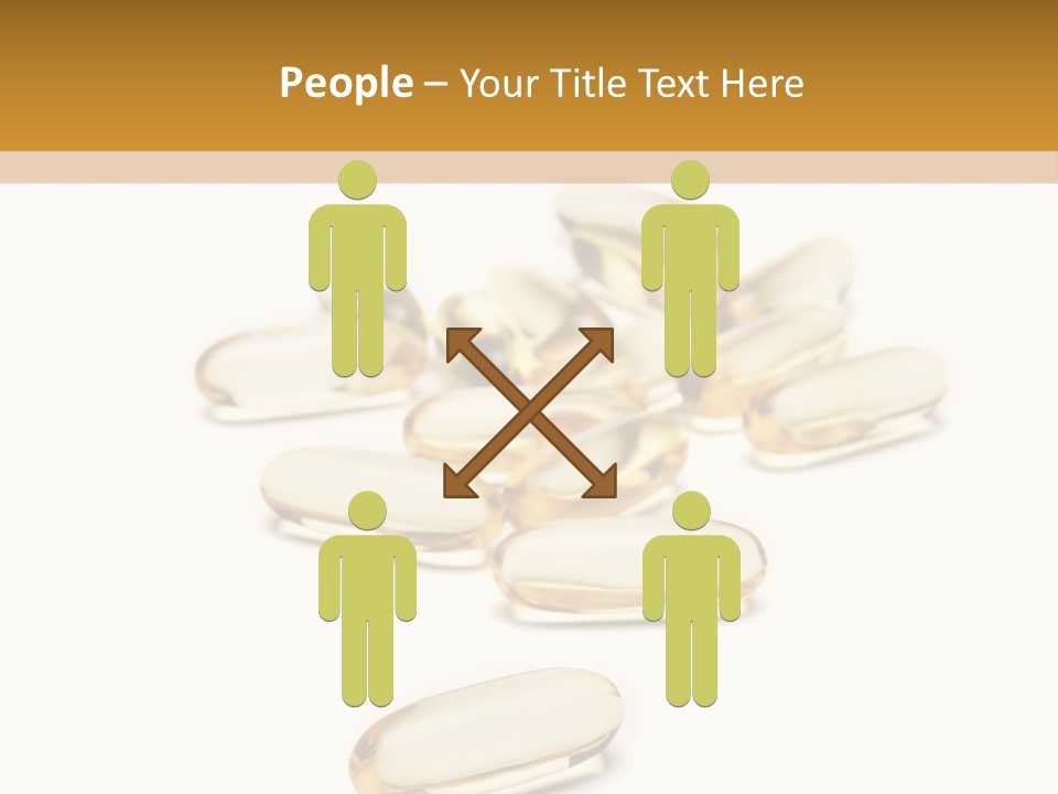 Gelatin Eating White PowerPoint Template