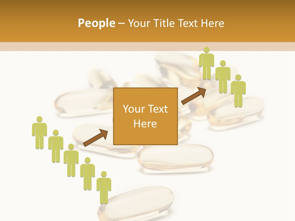 Gelatin Eating White PowerPoint Template