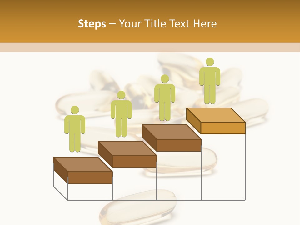 Gelatin Eating White PowerPoint Template