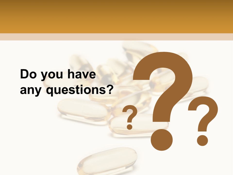 Gelatin Eating White PowerPoint Template