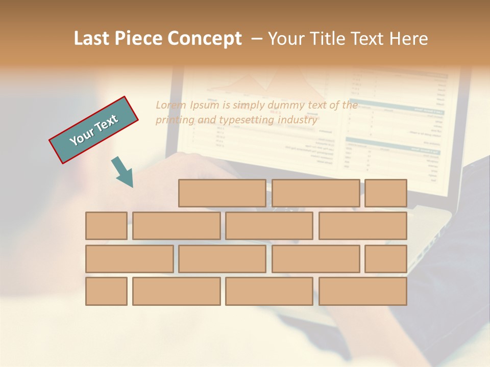 Portrait Sofa House PowerPoint Template