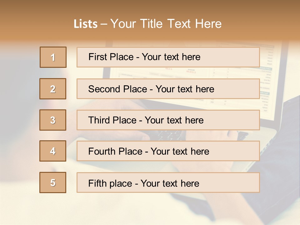 Portrait Sofa House PowerPoint Template