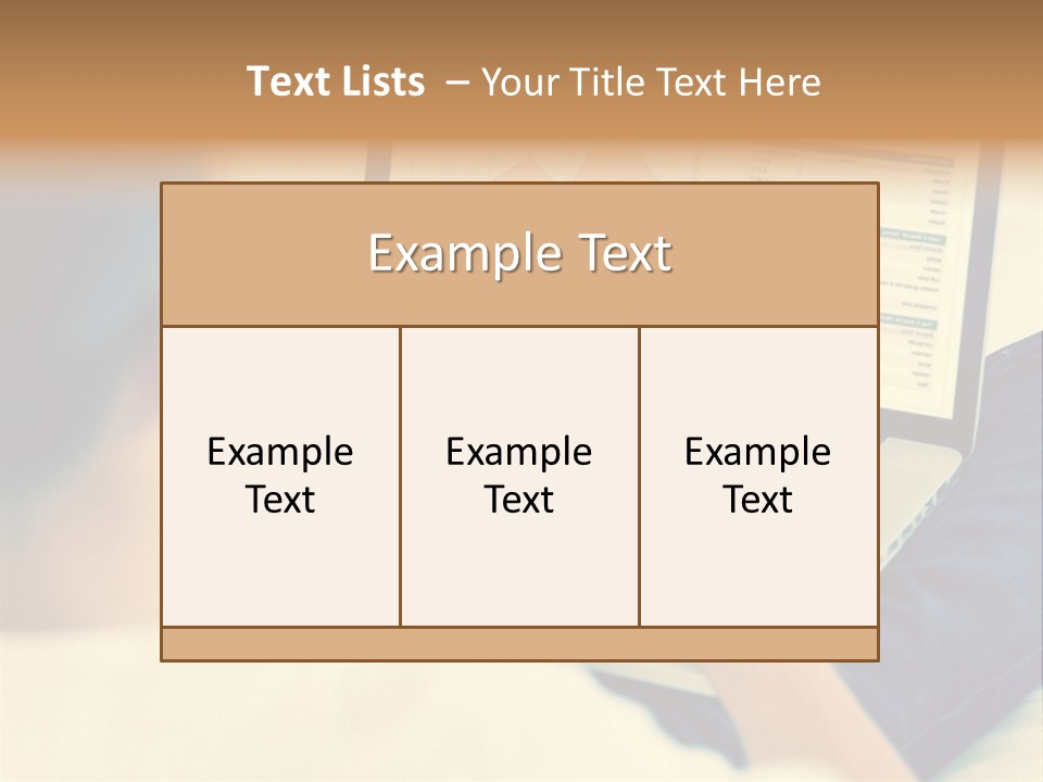 Portrait Sofa House PowerPoint Template