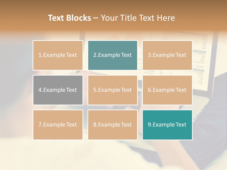 Portrait Sofa House PowerPoint Template