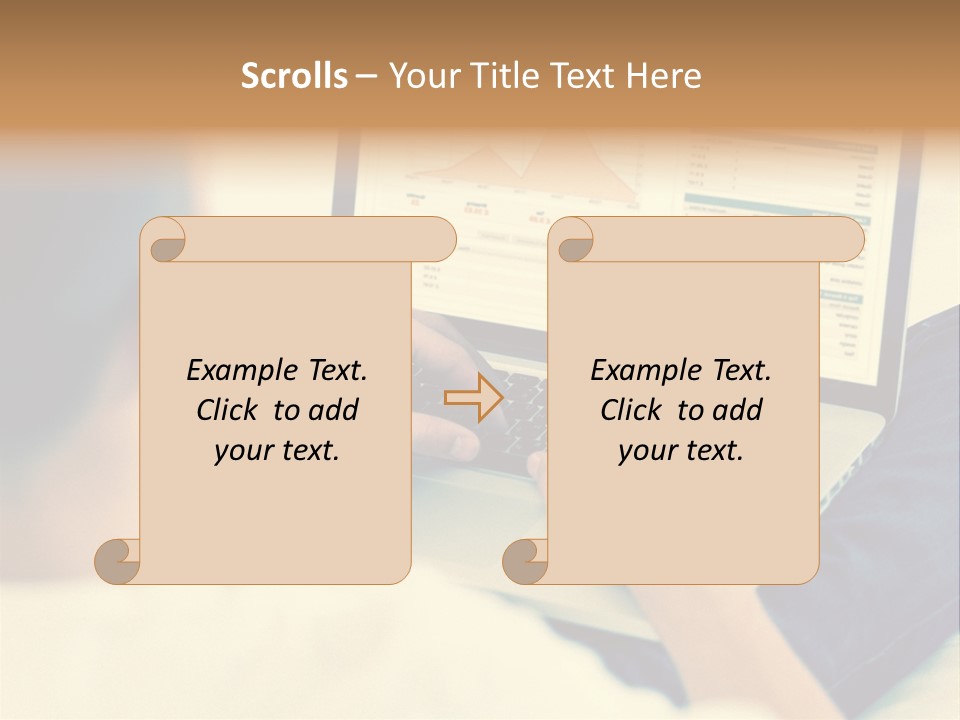 Portrait Sofa House PowerPoint Template