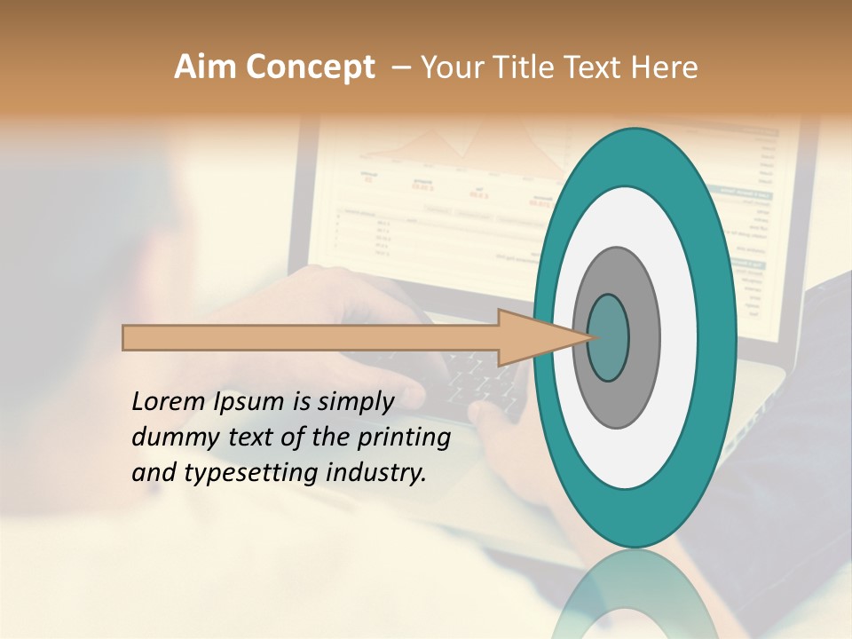 Portrait Sofa House PowerPoint Template