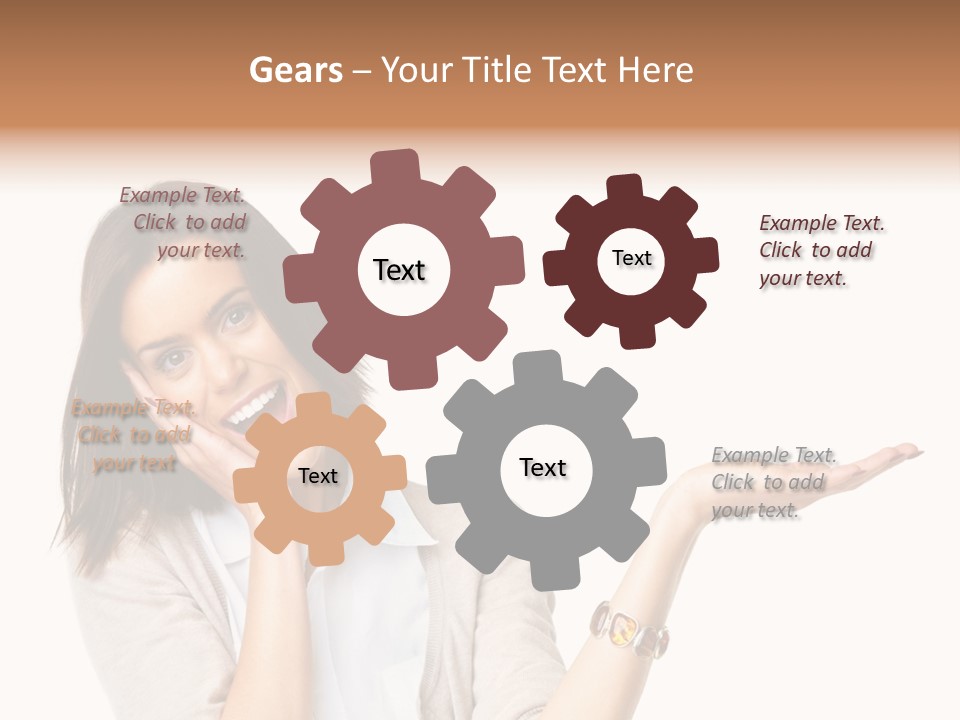 Icing Frosting Wedding PowerPoint Template