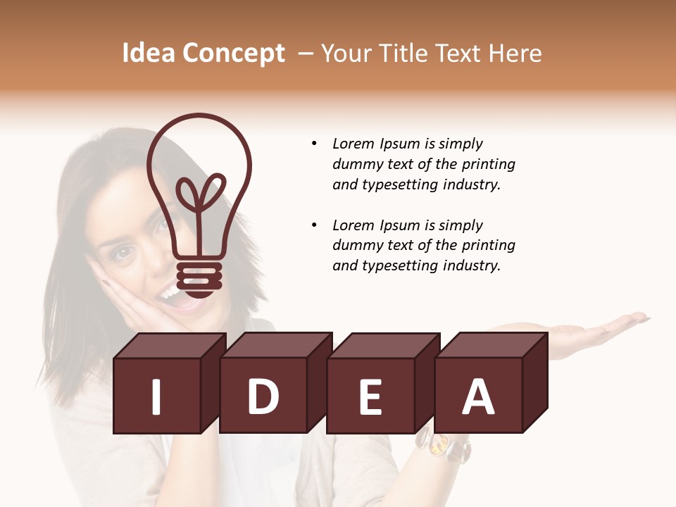 Icing Frosting Wedding PowerPoint Template