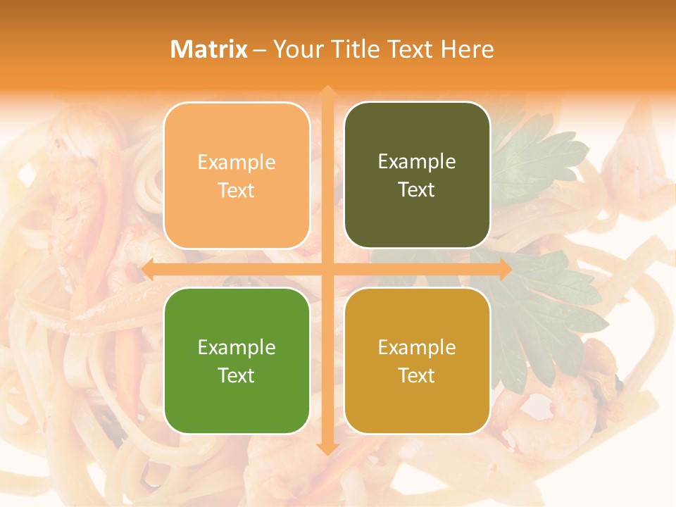 Noodles Fresh Calories PowerPoint Template