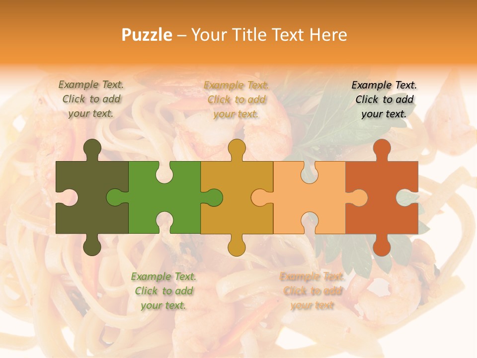 Noodles Fresh Calories PowerPoint Template