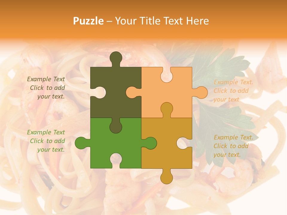 Noodles Fresh Calories PowerPoint Template