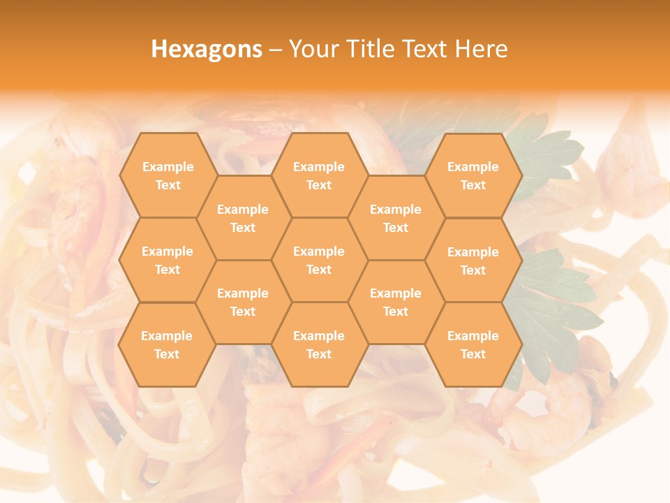 Noodles Fresh Calories PowerPoint Template