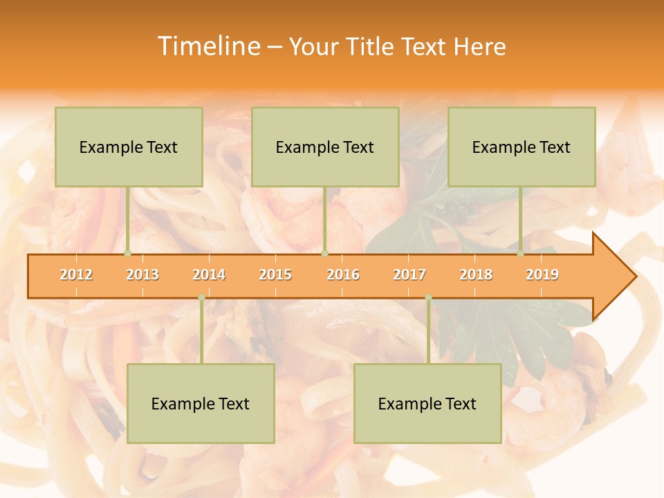 Noodles Fresh Calories PowerPoint Template